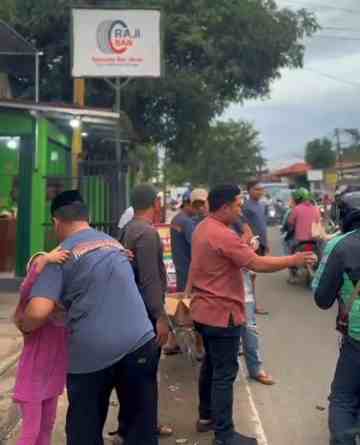 Bintara Polri Angkatan 4238 Nusantara Bagikan Takjil Gratis Jelang Ramadan di Tangerang